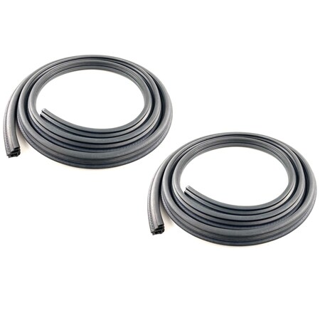 Fairchild Industries 0408 Ford F150 Regular, Strd Cab Door Seal On Body Front LH and RH, OEM7L3Z 1520708A7L3Z 1520709A KF3088